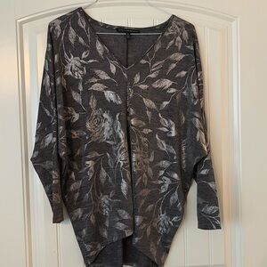 White House Black Market Women’s Sz M Dolman Sleeve Shirt